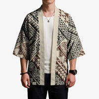 Niho Taniwha Kowhaiwhai Kimono - Polynesian Pride