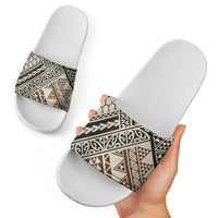 Niho Taniwha Kowhaiwhai Slide Sandals - Polynesian Pride