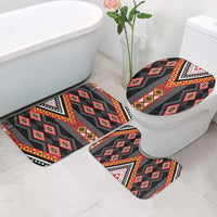Niho Taniwha Taniko Motif Bathroom Set - Polynesian Pride