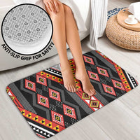 Niho Taniwha Taniko Motif Bathroom Set - Polynesian Pride