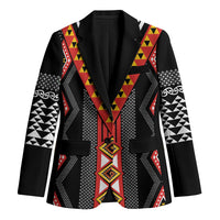 Niho Taniwha Taniko Motif Blazer - Polynesian Pride