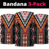 Niho Taniwha Taniko Motif Neck Gaiter - Polynesian Pride