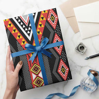 Niho Taniwha Taniko Motif Wrapping Paper - Polynesian Pride