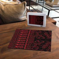 Red Taniko Kowhaiwhai Tukutuku Motif Puzzle LT9 - Polynesian Pride
