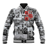 ANZAC Day Gallipoli Campaign Baseball Jacket To The End They Remain