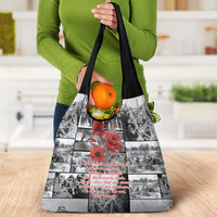 ANZAC Day Gallipoli Campaign Grocery Bag To The End They Remain