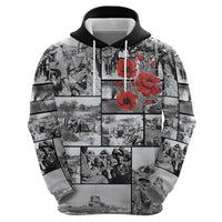 ANZAC Day Gallipoli Campaign Hoodie To The End They Remain LT9 - Polynesian Pride