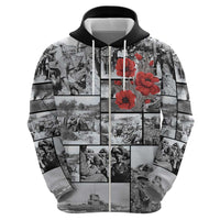 ANZAC Day Gallipoli Campaign Hoodie To The End They Remain LT9 - Polynesian Pride