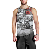 ANZAC Day Gallipoli Campaign Men Tank Top To The End They Remain