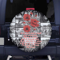 ANZAC Day Gallipoli Campaign Spare Tire Cover To The End They Remain