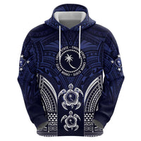 FSM Chuuk States Hoodie Micronesia Six 9 One Polynesian Tribal Pattern