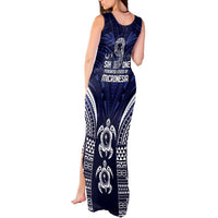 FSM Chuuk States Tank Maxi Dress Micronesia Six 9 One Polynesian Tribal Pattern