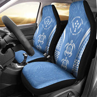 FSM Kosrae States Car Seat Cover Micronesia Six 9 One Polynesian Tribal Pattern LT9 - Polynesian Pride