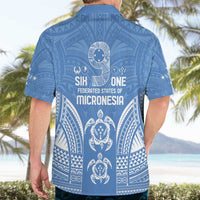 FSM Kosrae States Hawaiian Shirt Micronesia Six 9 One Polynesian Tribal Pattern