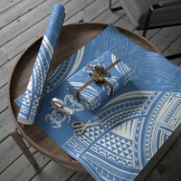 FSM Kosrae States Wrapping Paper Micronesia Six 9 One Polynesian Tribal Pattern - Polynesian Pride