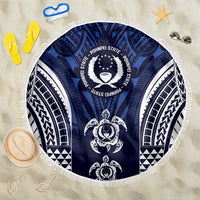 FSM Pohnpei States Beach Blanket Micronesia Six 9 One Polynesian Tribal Pattern