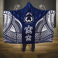 FSM Pohnpei States Hooded Blanket Micronesia Six 9 One Polynesian Tribal Pattern