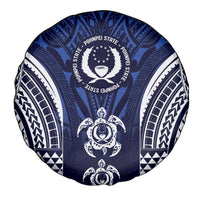 FSM Pohnpei States Spare Tire Cover Micronesia Six 9 One Polynesian Tribal Pattern