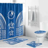 FSM Yap States Bathroom Set Micronesia Six 9 One Polynesian Tribal Pattern - Polynesian Pride