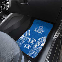 FSM Yap States Car Mats Micronesia Six 9 One Polynesian Tribal Pattern