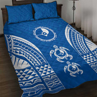 FSM Yap States Quilt Bed Set Micronesia Six 9 One Polynesian Tribal Pattern