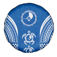 FSM Yap States Spare Tire Cover Micronesia Six 9 One Polynesian Tribal Pattern