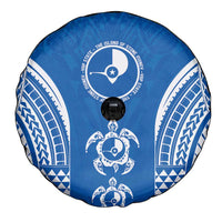 FSM Yap States Spare Tire Cover Micronesia Six 9 One Polynesian Tribal Pattern