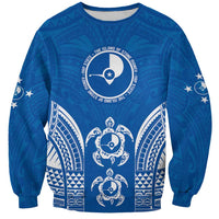 FSM Yap States Sweatshirt Micronesia Six 9 One Polynesian Tribal Pattern