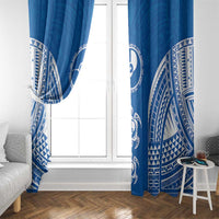 FSM Yap States Window Curtain Micronesia Six 9 One Polynesian Tribal Pattern