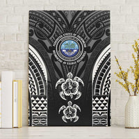 FSM Micronesia Six 9 One Canvas Wall Art Polynesian Tribal Pattern