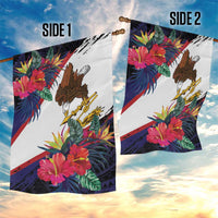American Samoa Flag Day Since 1900 Garden Flag Samoa Muamua Le Atua Tropical Flowers