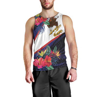 American Samoa Flag Day Since 1900 Men Tank Top Samoa Muamua Le Atua Tropical Flowers