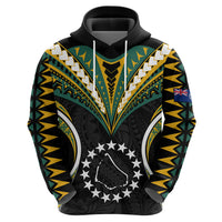 Polynesian Pride Manihiki Island Hoodie Cook Islands Tribal Wave Style LT9 - Polynesian Pride