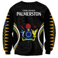 Polynesian Pride Palmerston Island Sweatshirt Cook Islands Tribal Wave Style LT9 - Polynesian Pride