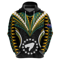 Polynesian Pride Pukapuka Island Hoodie Cook Islands Tribal Wave Style LT9 - Polynesian Pride