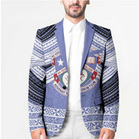 Personalised Tonga Apifoou College Blazer Polynesian Ngatu Tribal - Polynesian Pride