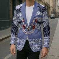 Personalised Tonga Apifoou College Blazer Polynesian Ngatu Tribal - Polynesian Pride