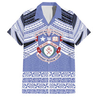 Personalised Tonga Apifoou College Hawaiian Shirt Polynesian Ngatu Tribal