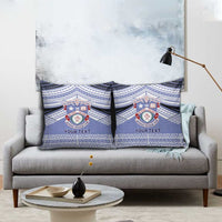 Personalised Tonga Apifoou College Pillow Cover Polynesian Ngatu Tribal - Polynesian Pride