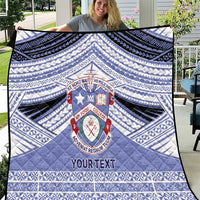 Personalised Tonga Apifoou College Quilt Polynesian Ngatu Tribal