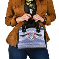 Personalised Tonga Apifoou College Shoulder Handbag Polynesian Ngatu Tribal LT9 - Polynesian Pride