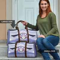 Personalised Tonga Apifoou College Travel Bag Polynesian Ngatu Tribal - Polynesian Pride