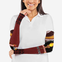 Personalised Tonga Beulah College Arm Sleeves Polynesian Ngatu Tribal - Polynesian Pride