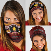 Personalised Tonga Beulah College Neck Gaiter Polynesian Ngatu Tribal - Polynesian Pride