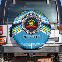 Personalised Tonga Lavengamalie College Spare Tire Cover Polynesian Ngatu Tribal