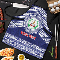 Personalised Tonga Sia'atoutai Theological College Apron Polynesian Ngatu Tribal - Polynesian Pride