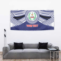 Personalised Tonga Sia'atoutai Theological College Tapestry Polynesian Ngatu Tribal