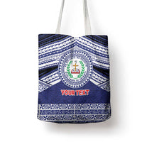 Personalised Tonga Sia'atoutai Theological College Tote Bag Polynesian Ngatu Tribal - Polynesian Pride