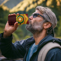 Personalised Tonga Vava'u High School 4 in 1 Can Cooler Tumbler Polynesian Ngatu Tribal