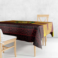Personalised Tonga Vava'u High School Tablecloth Polynesian Ngatu Tribal